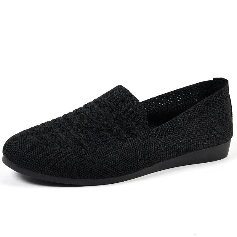 Ergonomische Komfort-Mokassins Damen Fara Mia, weiche Slipper