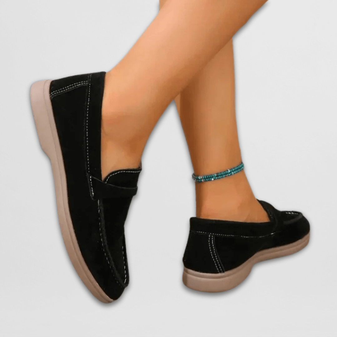 Komfort-Mokassins Damen Luciana | Ergonomische Schuhe mit Fußbett