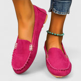 Ergonomische Komfort-Mokassins Damen Pola Mia, weiche Slip-On