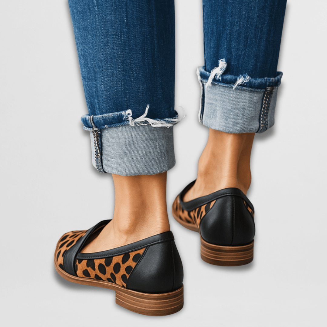 Orthopädische Wildleder-Mokassins Damen Fedra Rosa, Komfort für jeden Tag