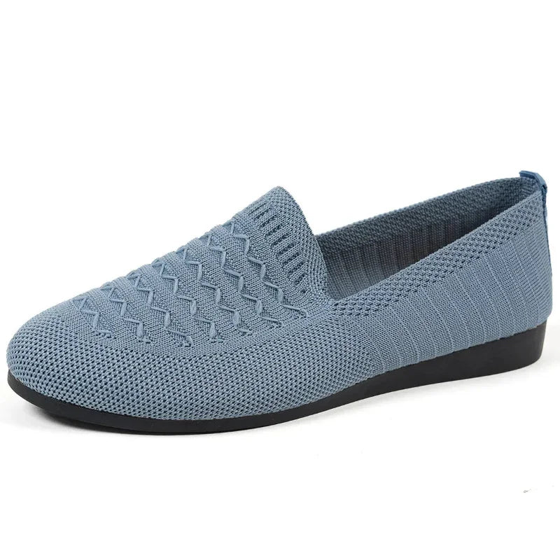 Ergonomische Komfort-Mokassins Damen Fara Mia, weiche Slipper