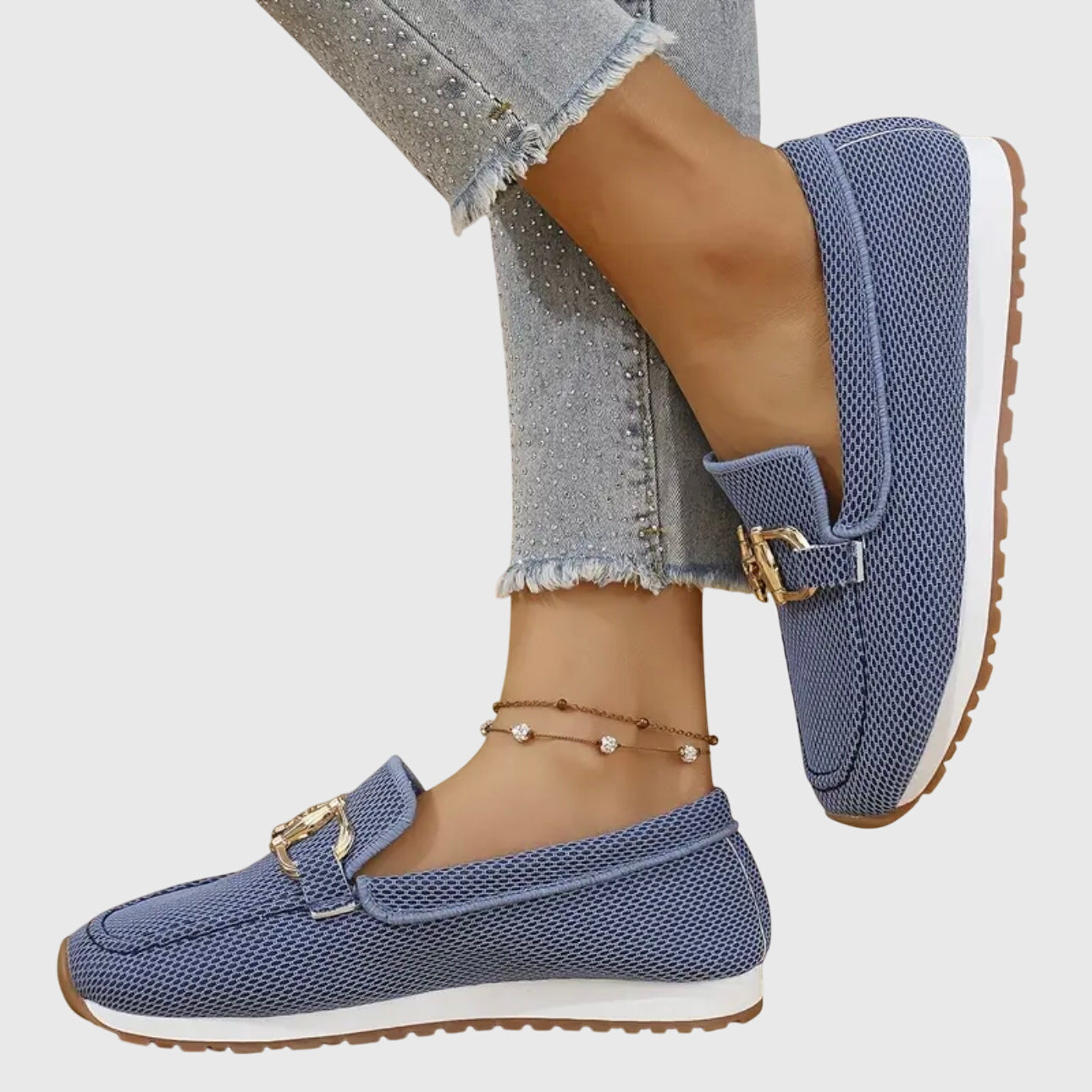 Ergonomische Komfort-Mokassins Damen Ofelia | Bequeme Schuhe mit Fußbett