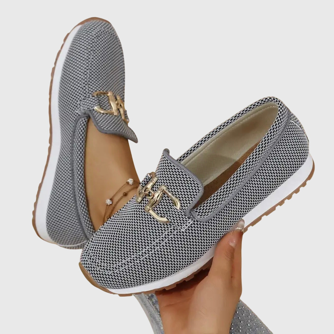 Ergonomische Komfort-Mokassins Damen Ofelia | Bequeme Schuhe mit Fußbett