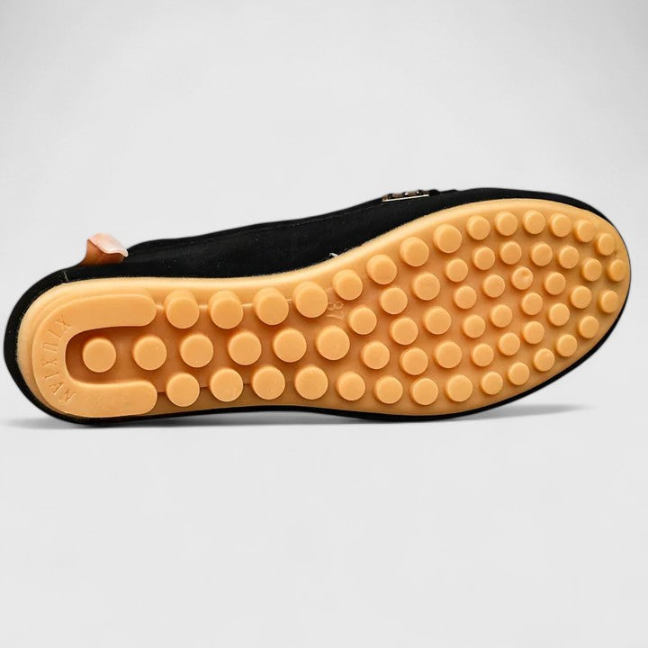 Ergonomische Komfort-Mokassins Damen Pola Mia, weiche Slip-On
