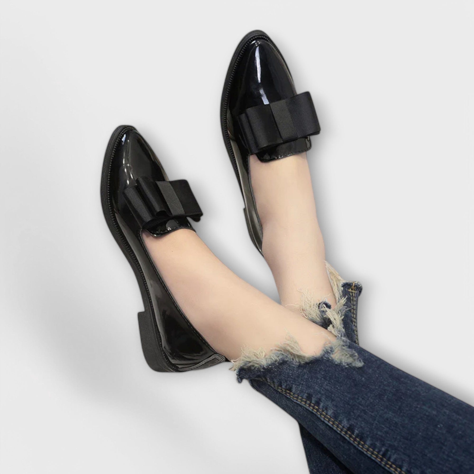 Komfort-Mokassins Damen Pola Anna, Bequeme Slip-Ons