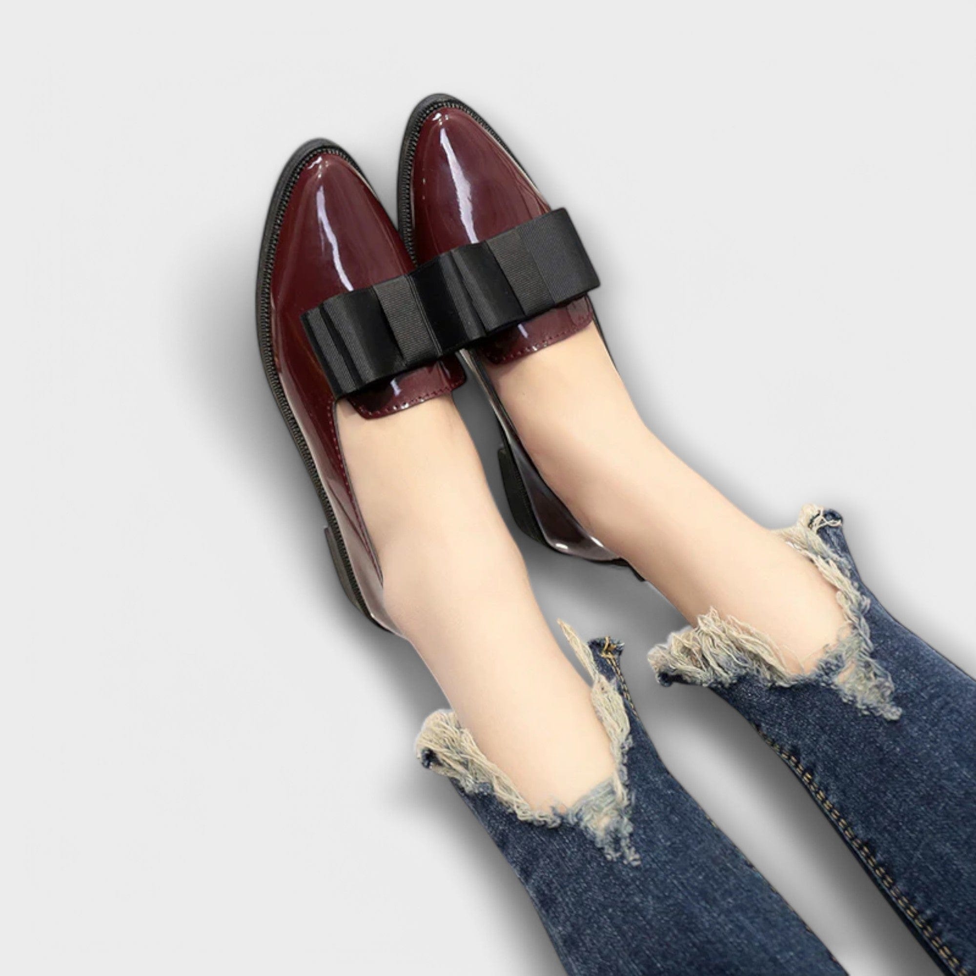Komfort-Mokassins Damen Pola Anna, Bequeme Slip-Ons