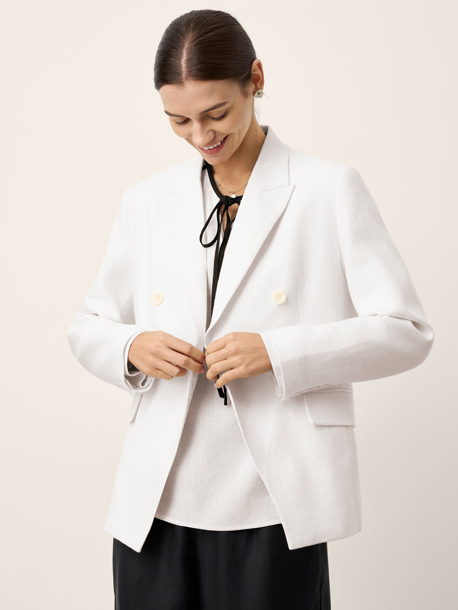 Linnen Blazer Dames