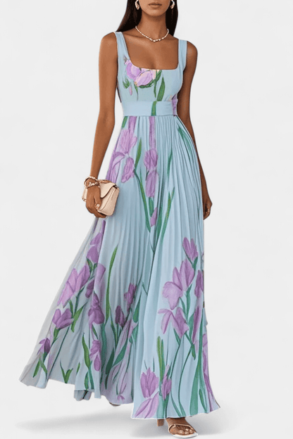 Maxi Abito Donna | Stampa Floreale & Eleganza Senza Tempo