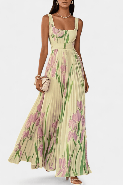 Maxi Abito Donna | Stampa Floreale & Eleganza Senza Tempo