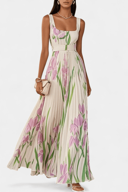 Maxi Abito Donna | Stampa Floreale & Eleganza Senza Tempo
