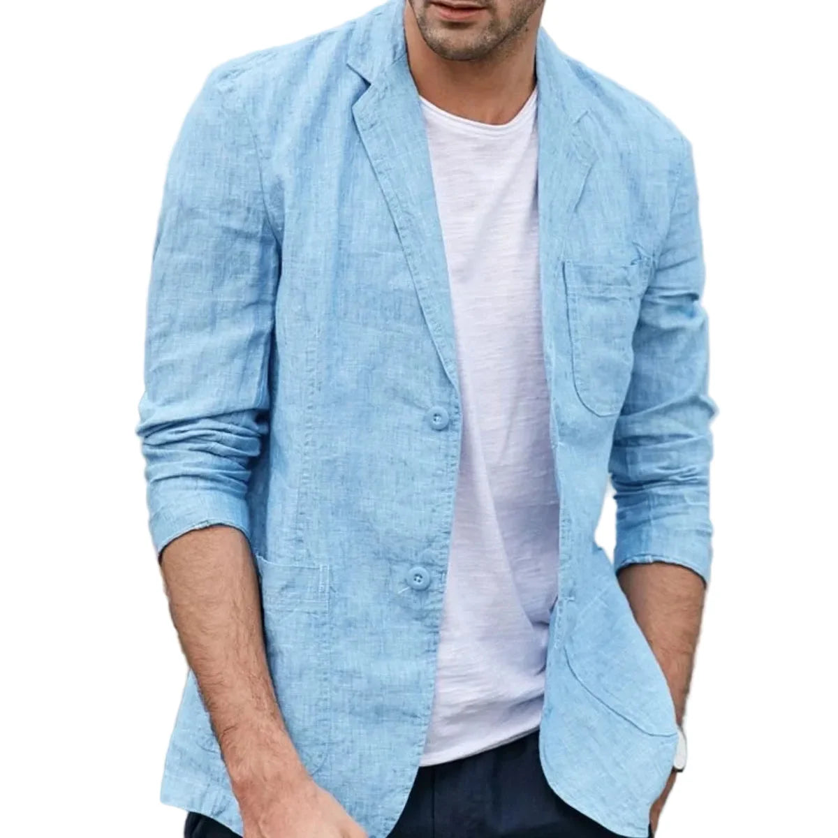 Linnen Blazer Heren