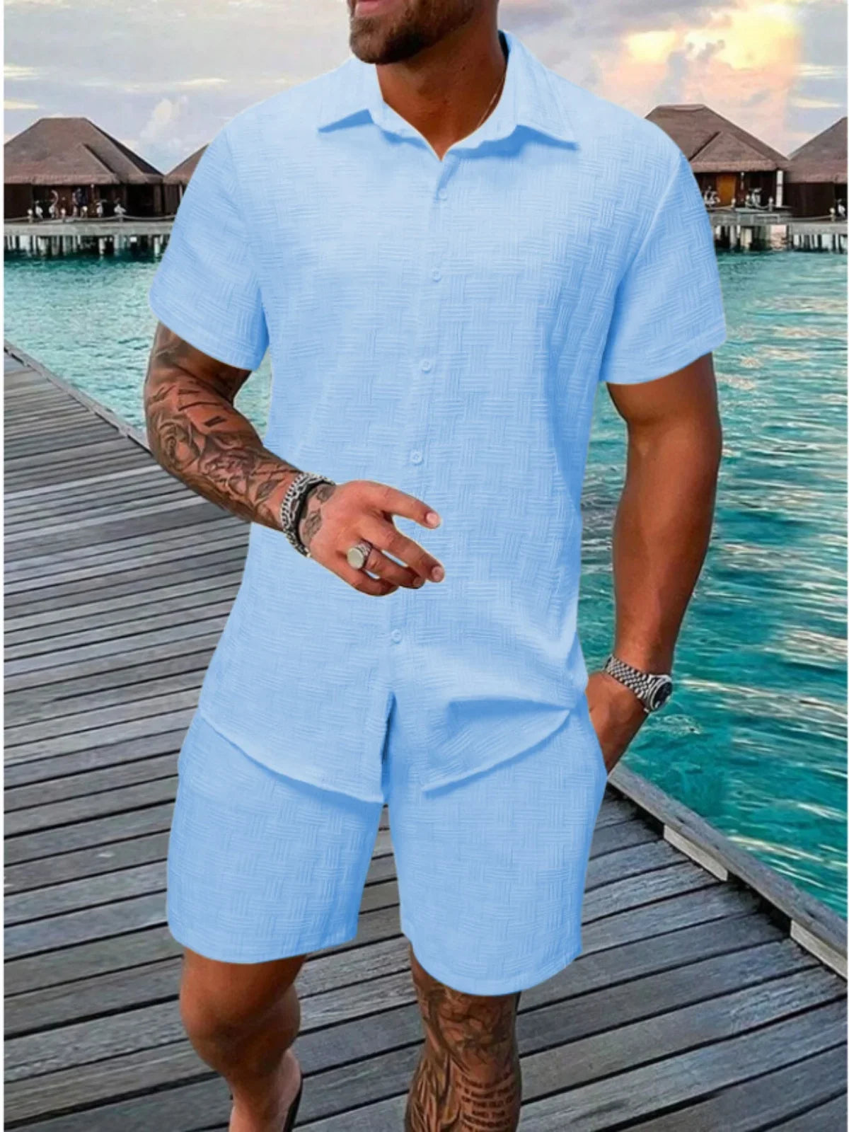 Heren Zomer Set Compleet