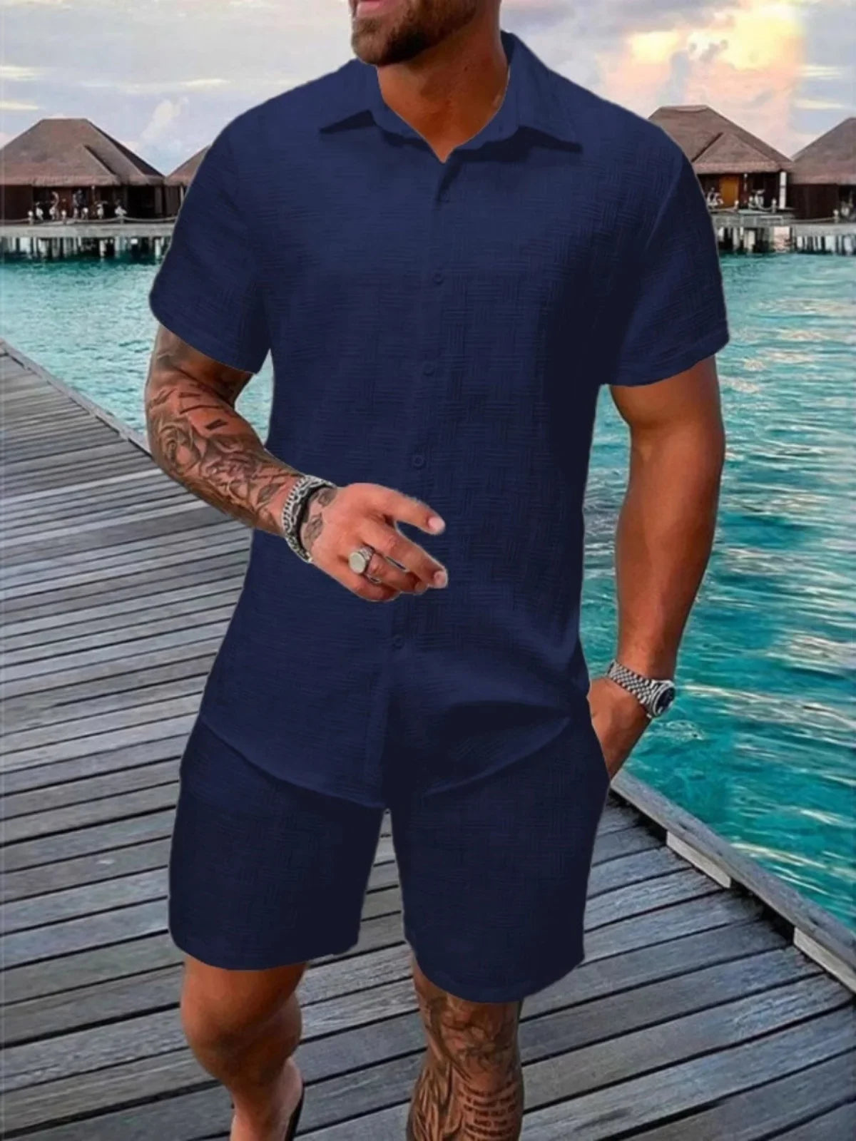 Heren Zomer Set Compleet