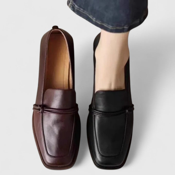 Komfort-Mokassins Damen Minerva | Ergonomische Schuhe mit Fußbett
