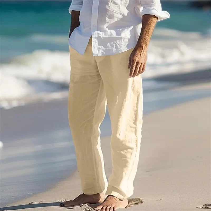 Linnen Broek Heren Zomer