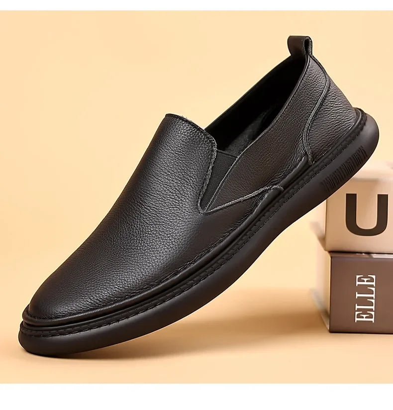Leren Instapschoenen Heren