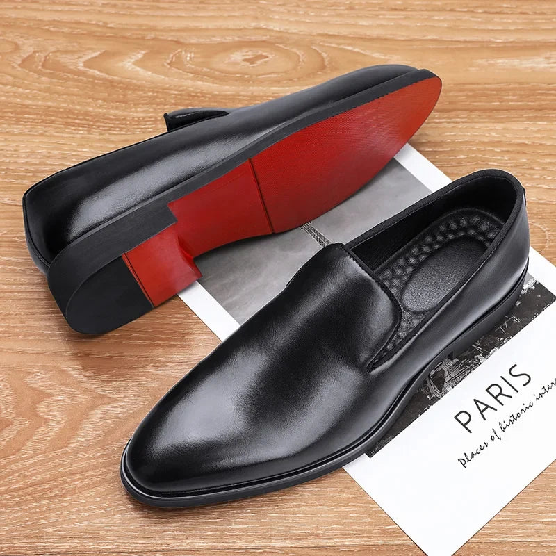 Leren Instapschoenen Heren Business