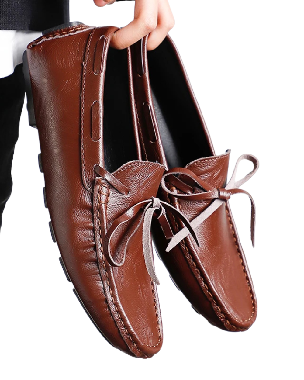 Klassieke Leren Loafers Heren