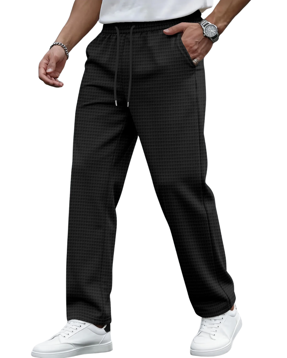 Gebreide Broek Heren