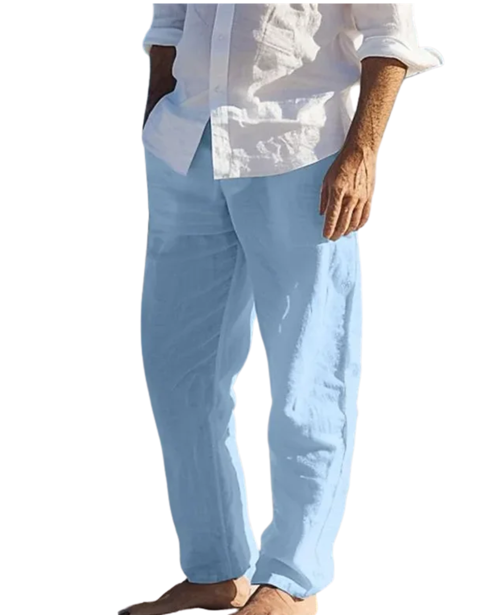Linnen Broek Heren Zomer