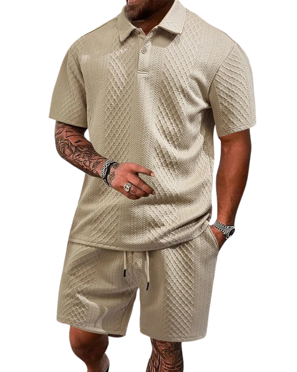 Zomer Polo Set Heren