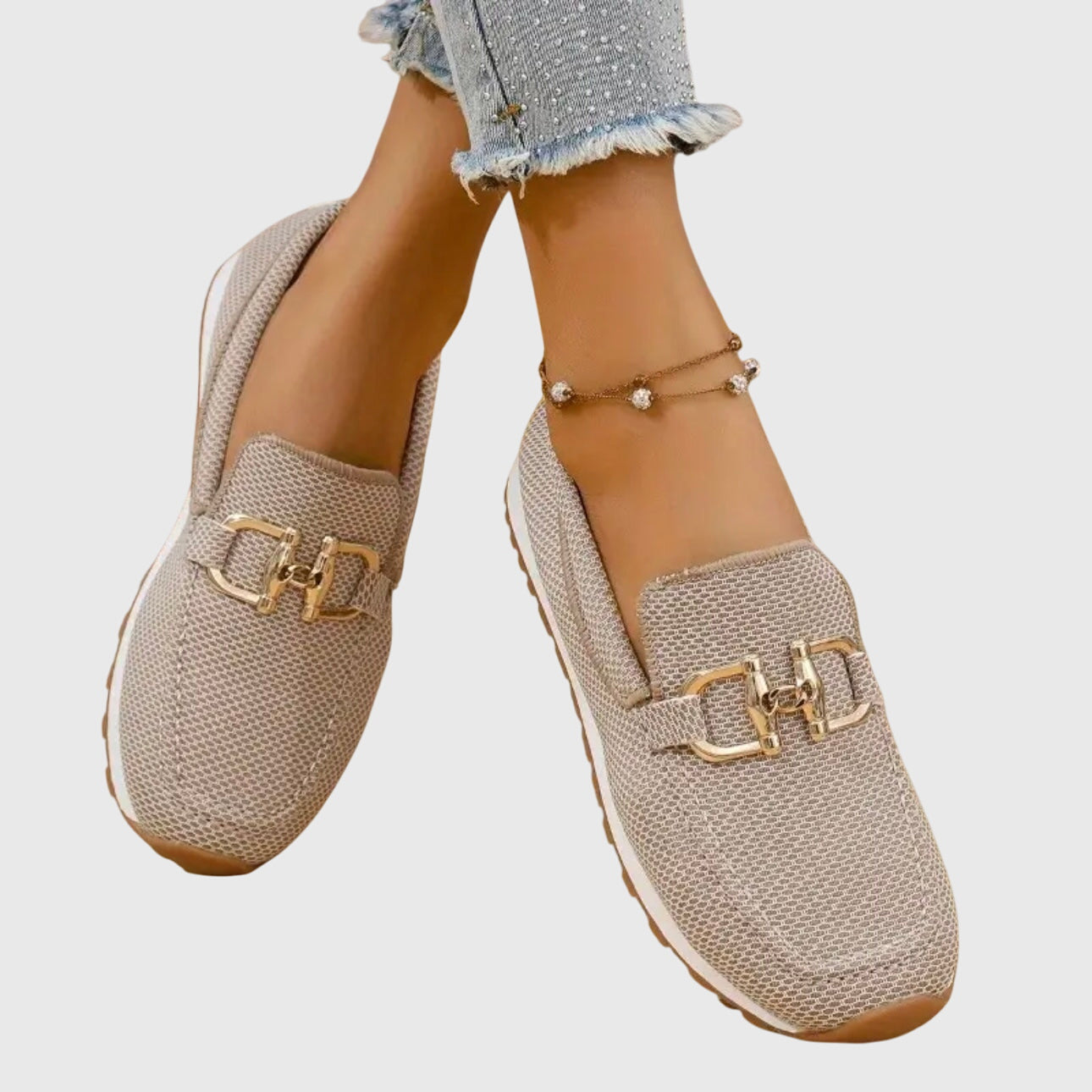Ergonomische Komfort-Mokassins Damen Ofelia | Bequeme Schuhe mit Fußbett