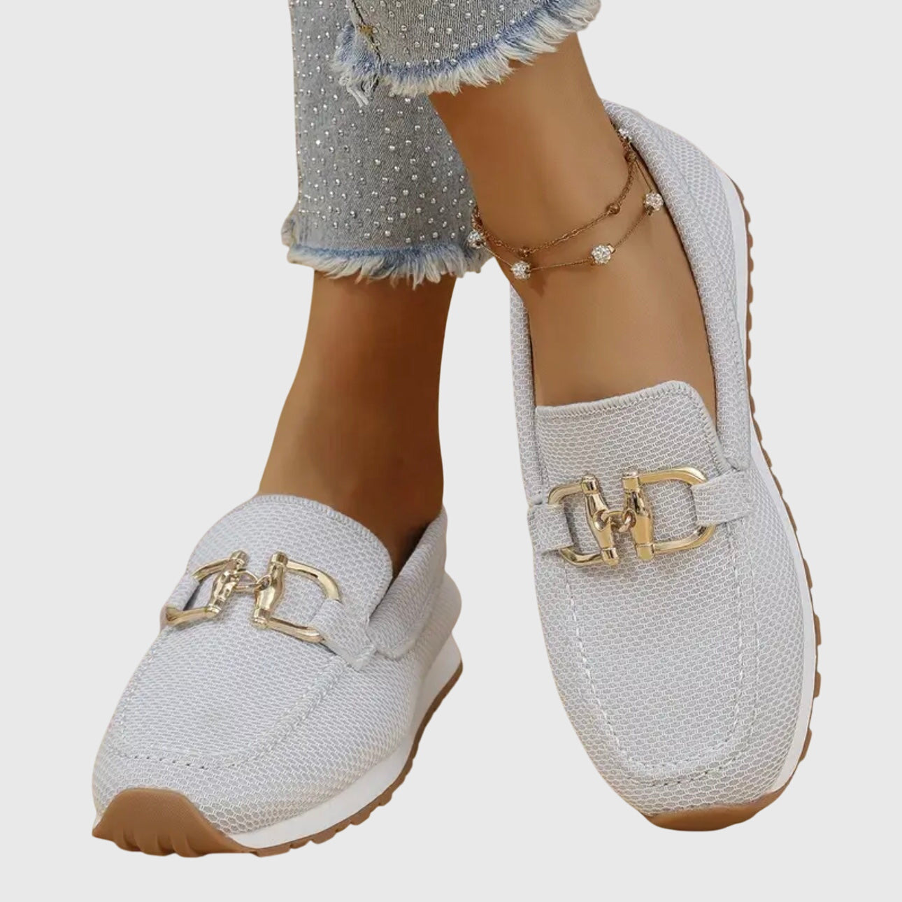 Ergonomische Komfort-Mokassins Damen Ofelia | Bequeme Schuhe mit Fußbett