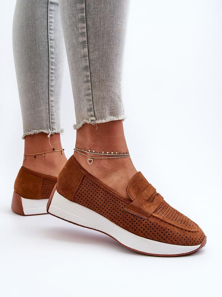 Komfort-Mokassins Damen Maria Dora, Slip-On Loafer