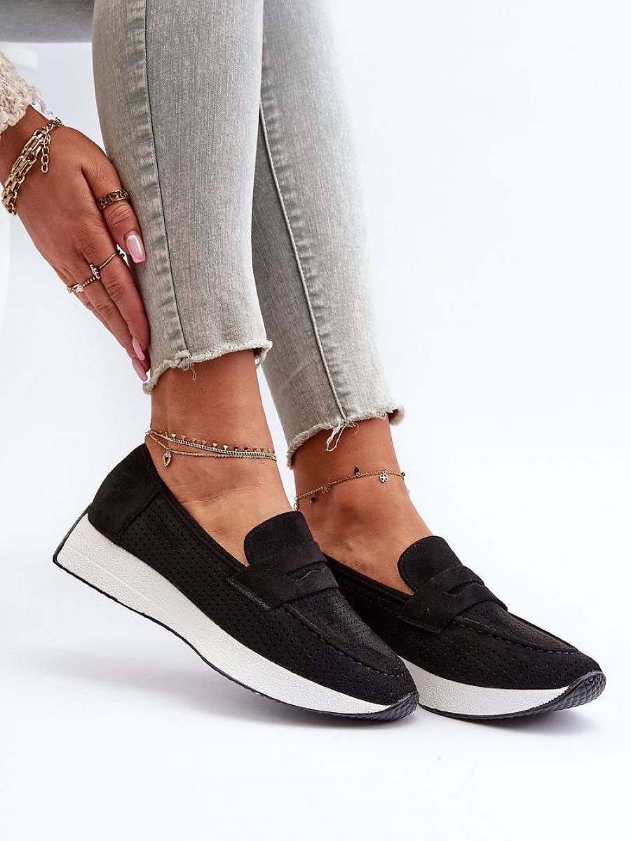 Komfort-Mokassins Damen Maria Rita, Klassische Slip-On