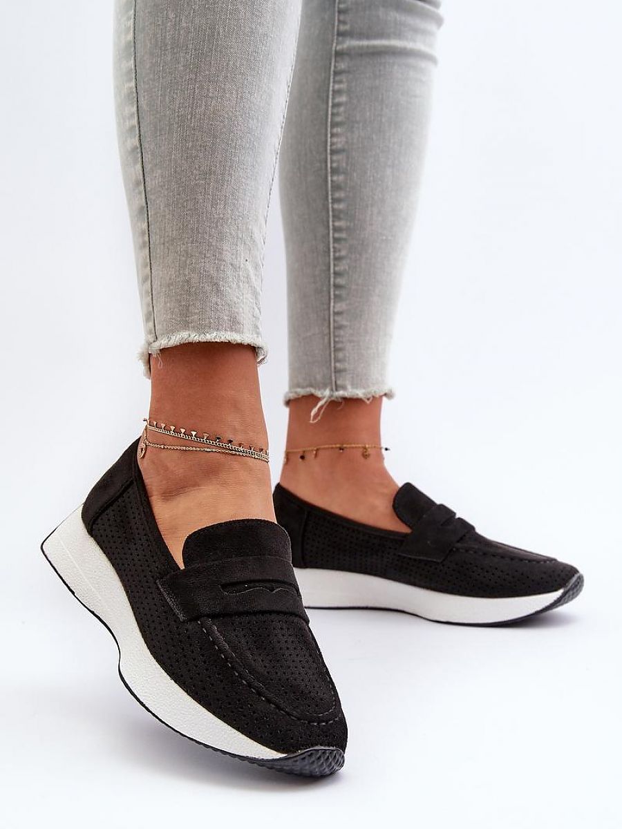 Komfort-Mokassins Damen Maria Rita, Klassische Slip-On
