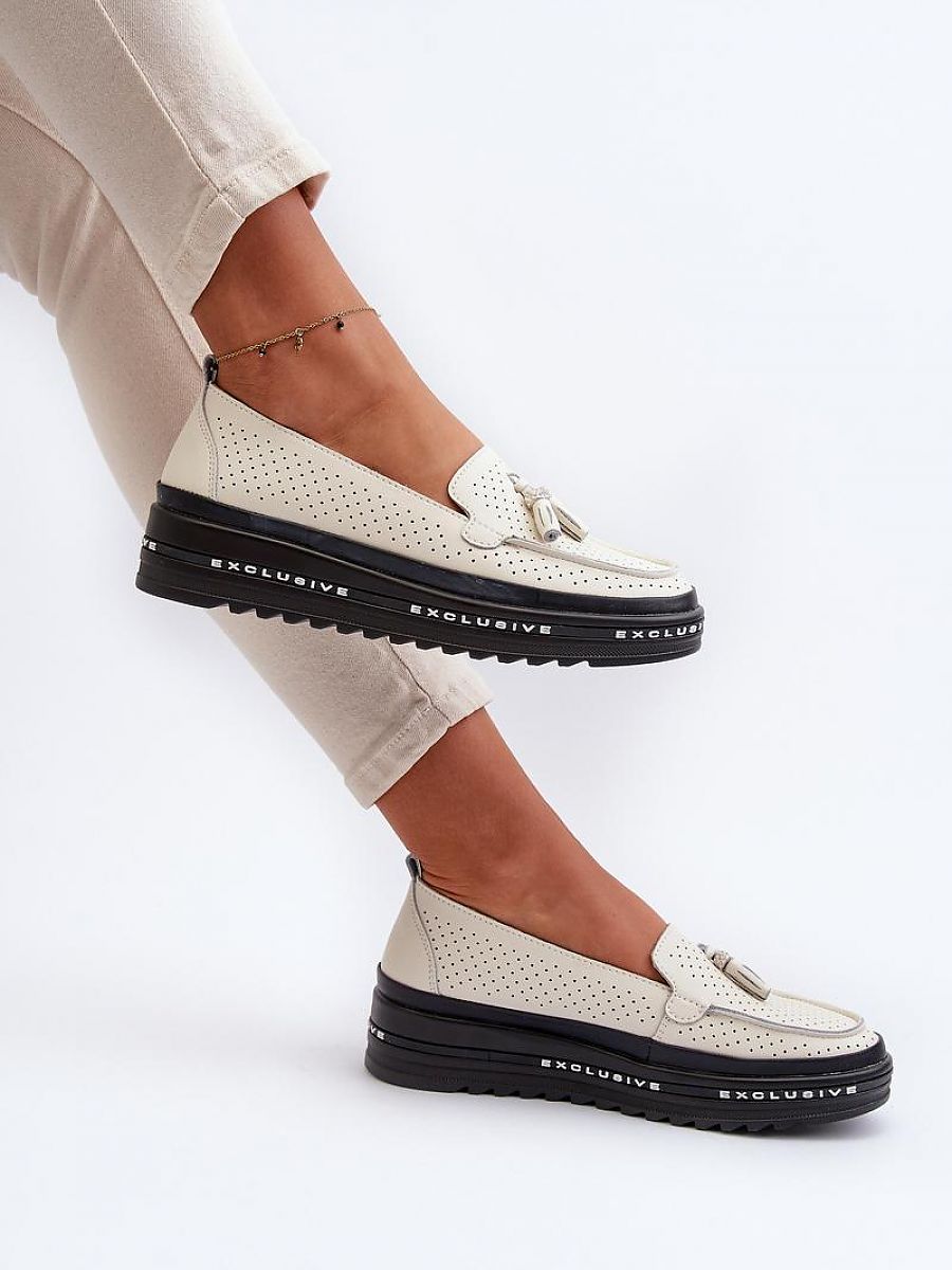 Komfort-Mokassins Damen Rina Stella, Klassische Slip-On