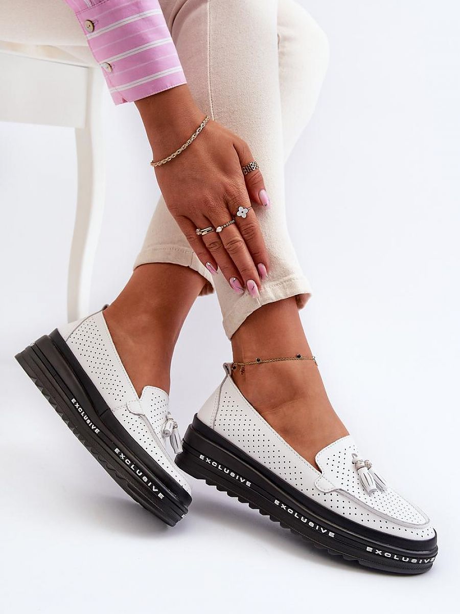 Komfort-Mokassins Damen Rina Luna, Slip-On Loafer