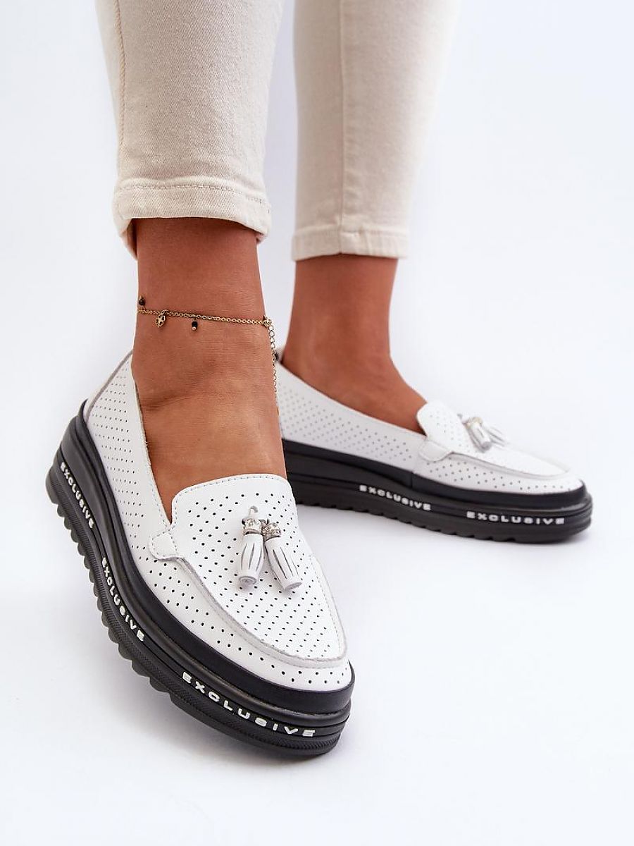 Komfort-Mokassins Damen Rina Luna, Slip-On Loafer