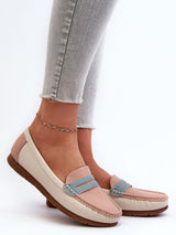 Komfort-Mokassins Damen Rina Fiore, Klassische Slip-On