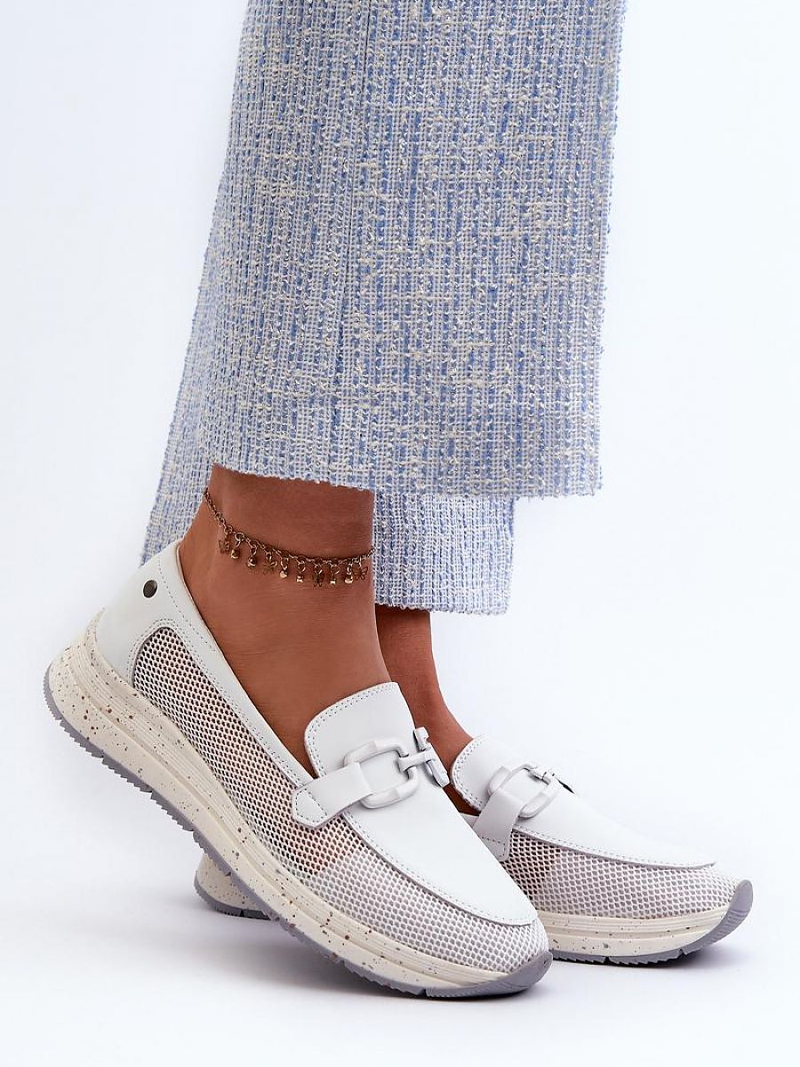 Komfort-Mokassins Damen Rina Luce, Elegante Slip-On