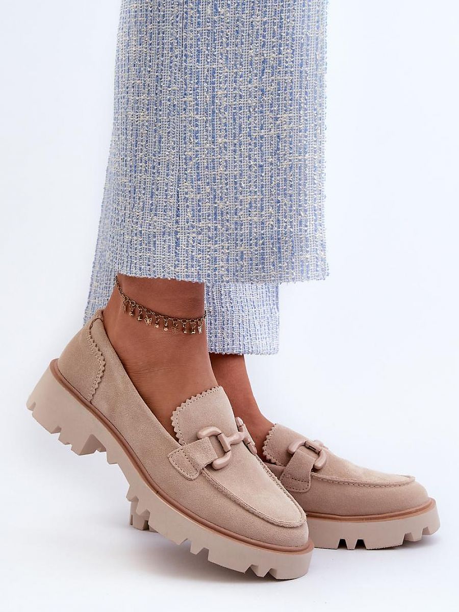 Komfort-Mokassins Damen Rina Franca, bequeme Slip-On Loafer