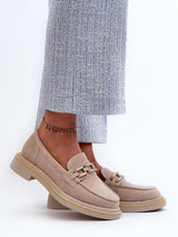 Komfort-Mokassins Damen Rina Silvia, trendige Slip-On Loafer