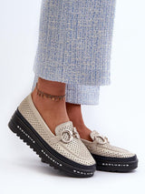 Komfort-Mokassins Damen Rina Dora, klassische Slip-On Loafer