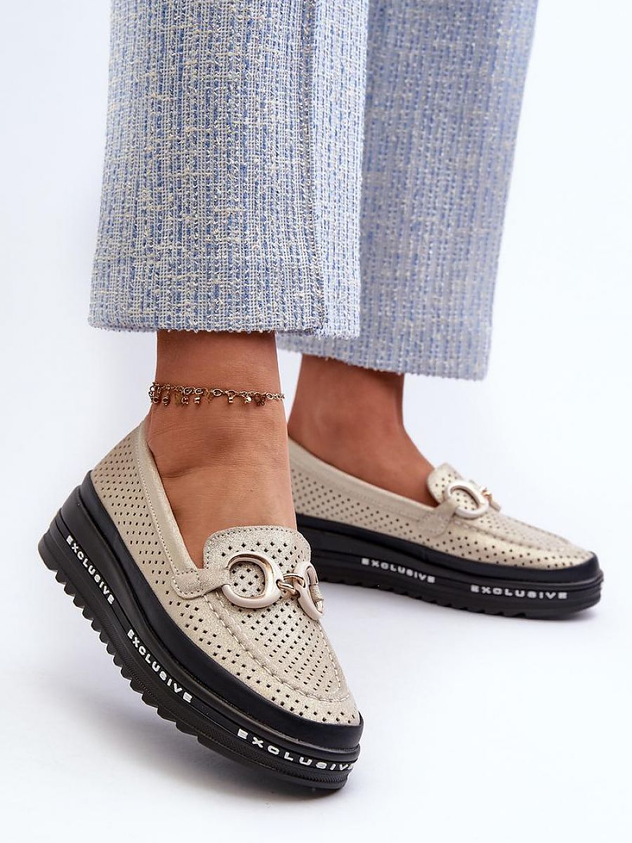 Komfort-Mokassins Damen Rina Dora, klassische Slip-On Loafer
