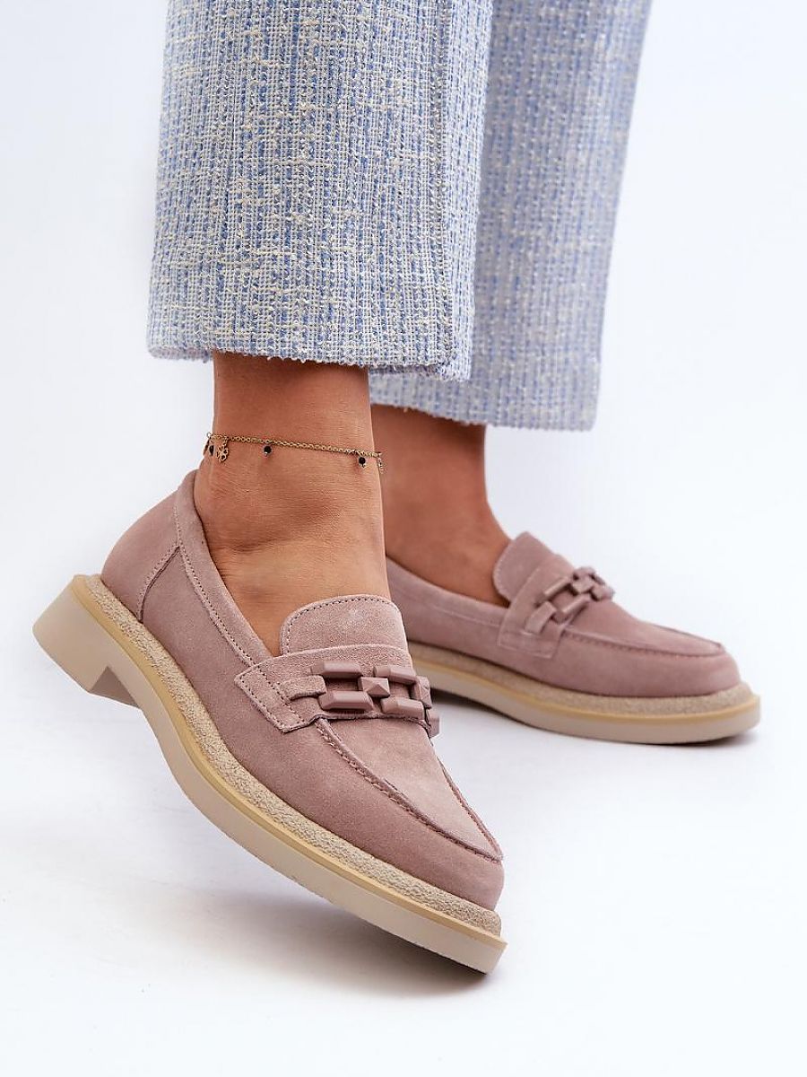 Komfort-Mokassins Damen Rina Flora, elegante Slip-On Loafer