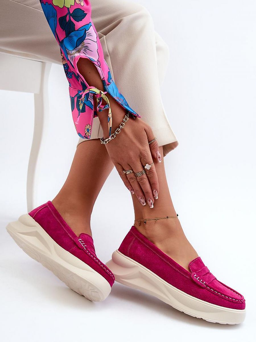 Komfort-Mokassins Damen Elena Rachele, bequeme Slip-On Loafer