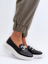 Komfort-Mokassins Damen Elena Serena, trendige Slip-On Loafer