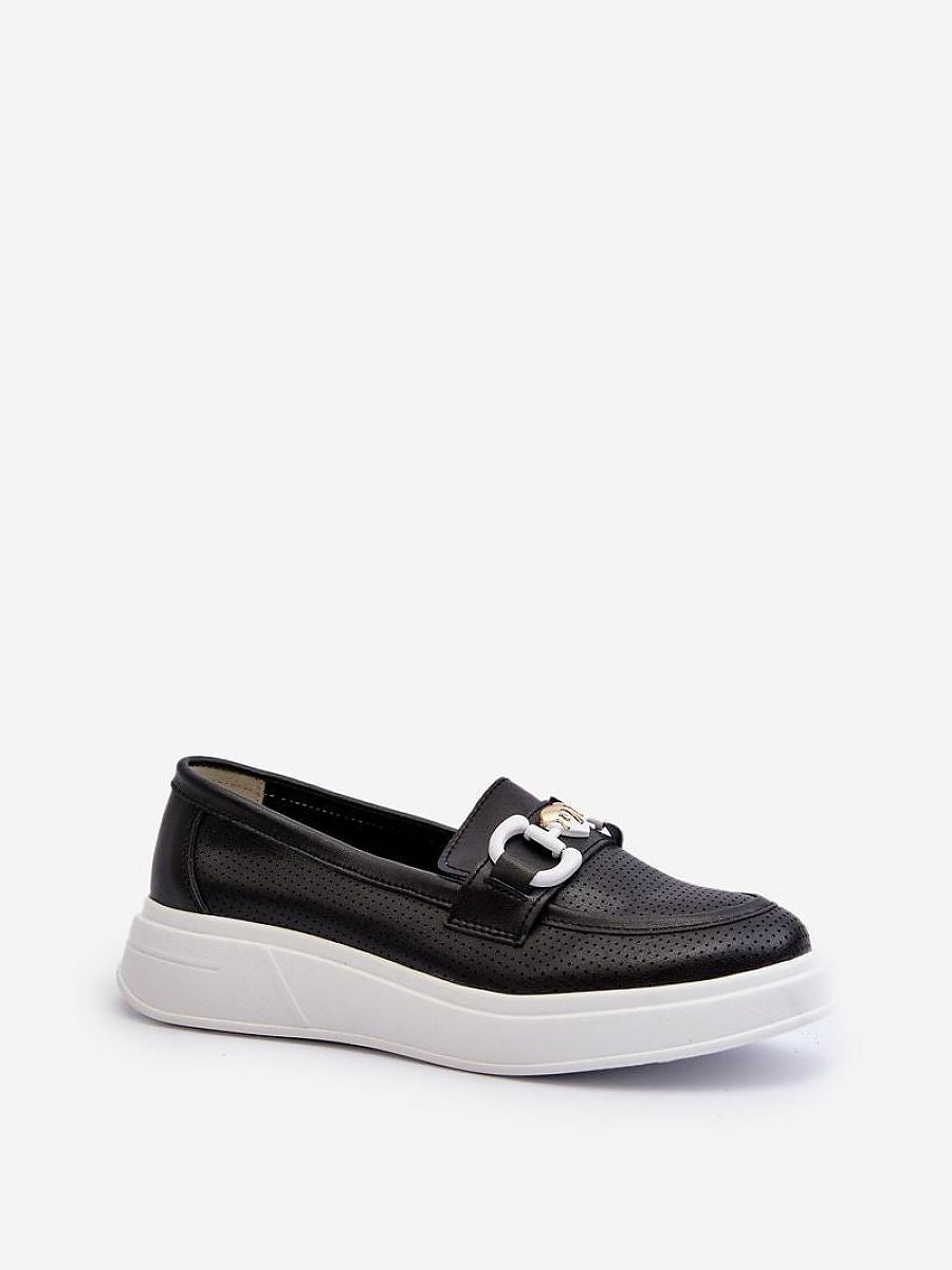 Komfort-Mokassins Damen Elena Serena, trendige Slip-On Loafer