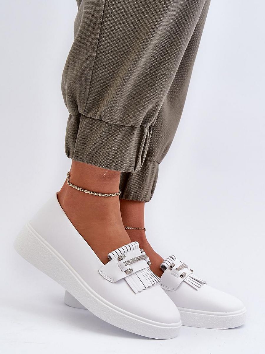 Komfort-Mokassins Damen Elena Luna, trendige Slip-On Loafer