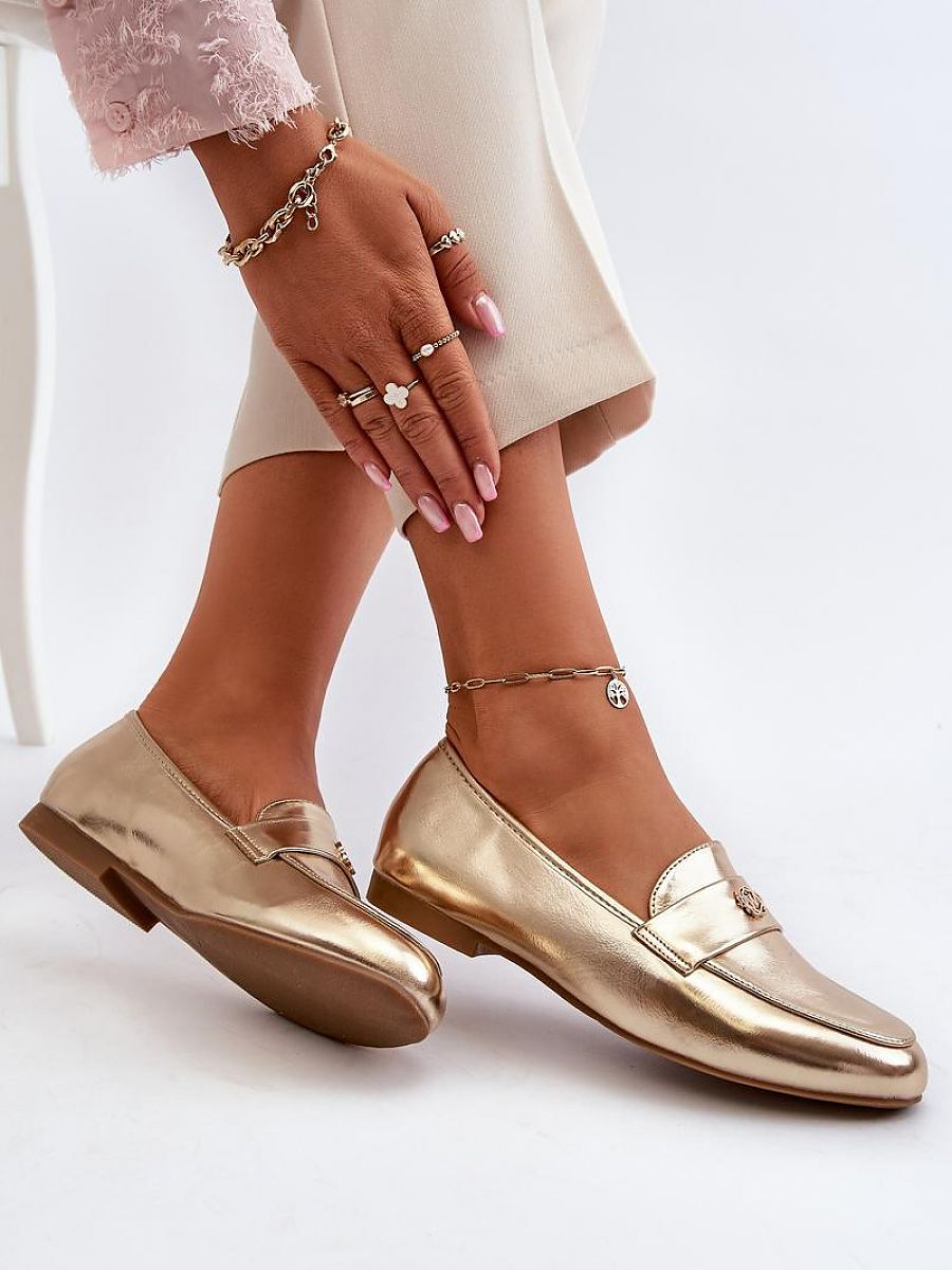 Komfort-Mokassins Damen Elena Fiore, Klassische Slip-on
