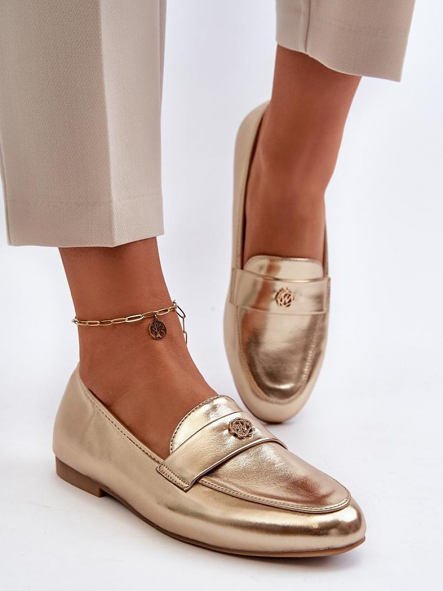 Komfort-Mokassins Damen Elena Fiore, Klassische Slip-on
