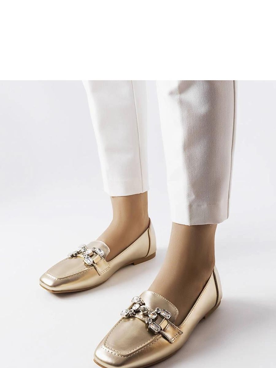 Komfort-Mokassins Damen Elena Flora, Loafer Slip-on