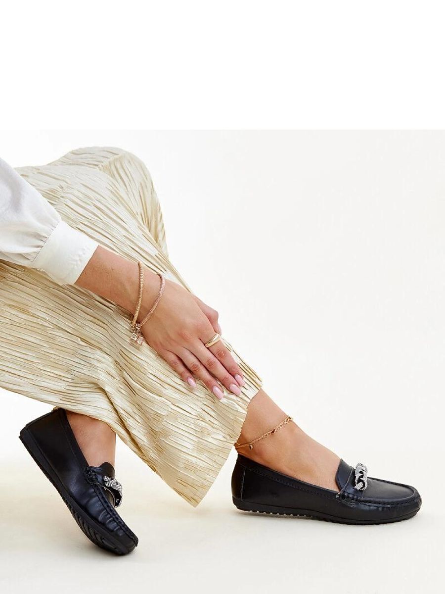 Komfort-Mokassins Damen Laura Rachele, Loafers Slip-On