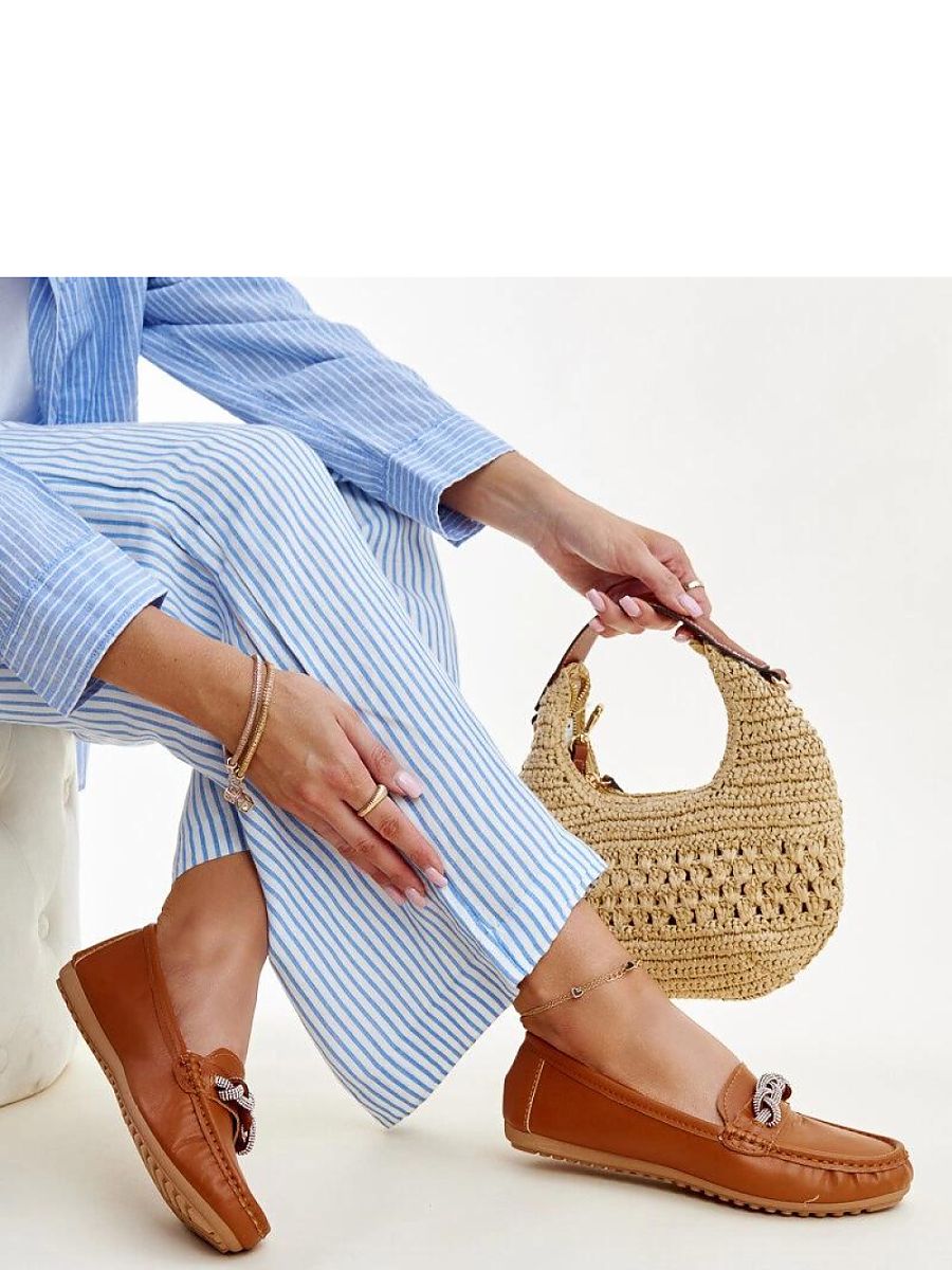 Komfort-Mokassins Damen Laura Aurora, Klassische Slip-On