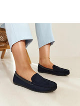 Komfort-Mokassins Damen Sara Franca, Loafer zum Hineinschlüpfen